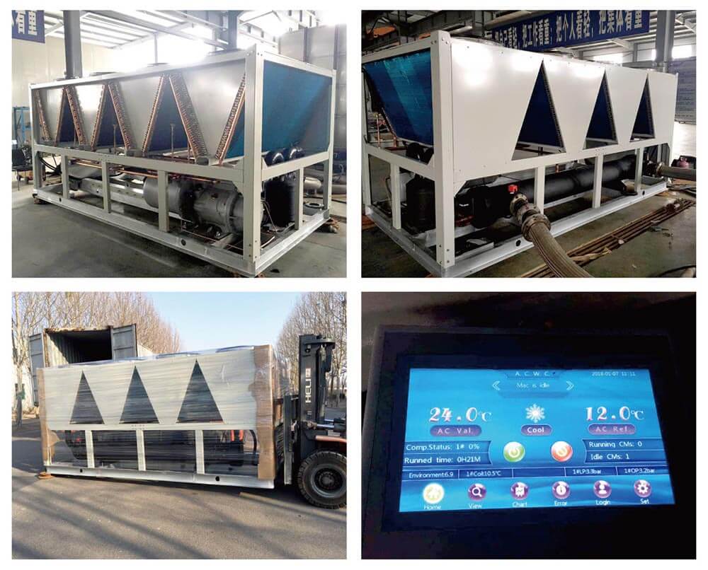 150Ton air cooled screw chiller