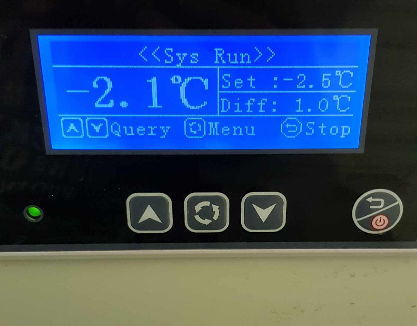 industrial chiller temperature controller